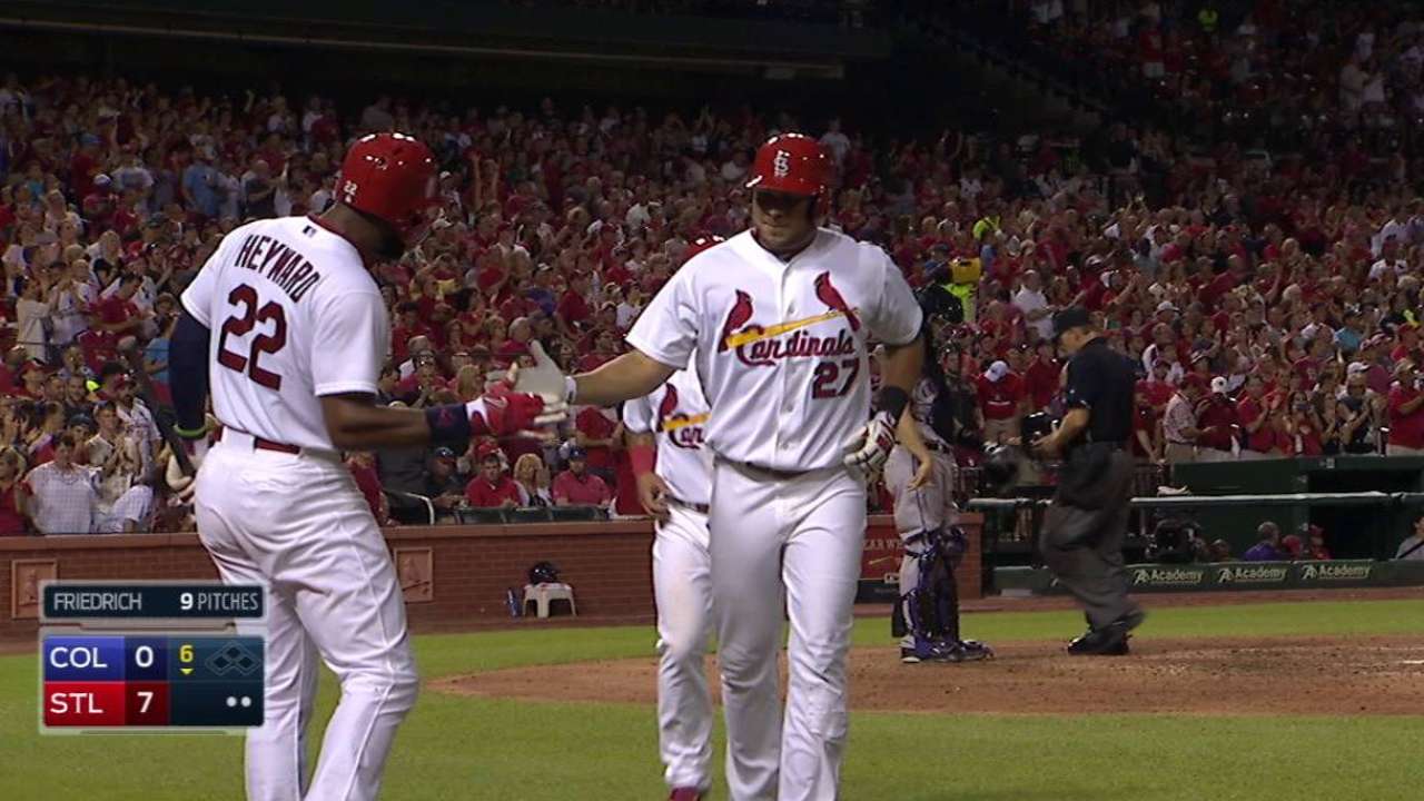 Peralta's two-run homer