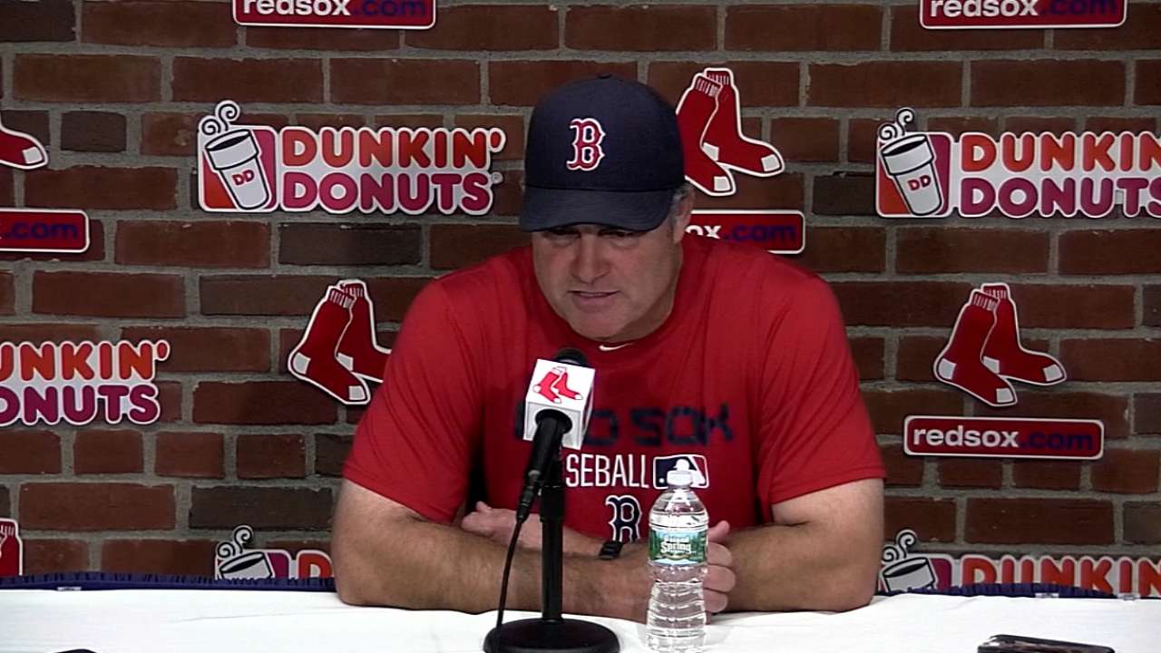 Farrell discusses win over Rays