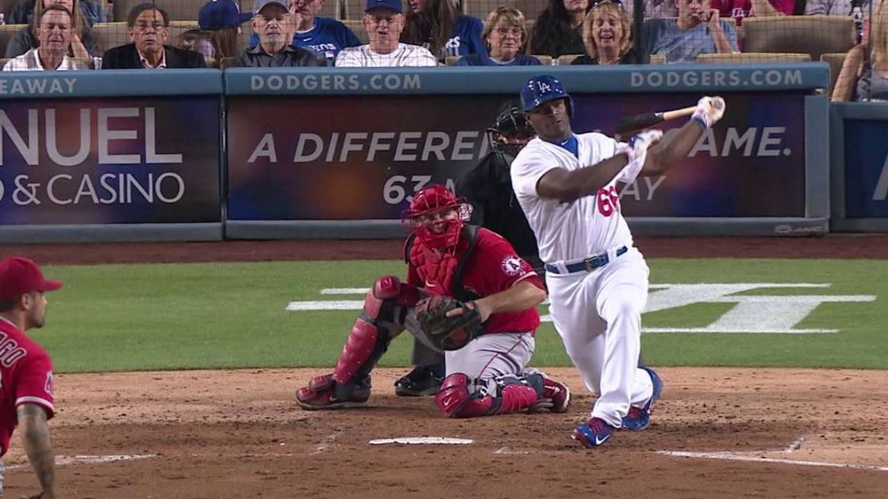 Puig's RBI single