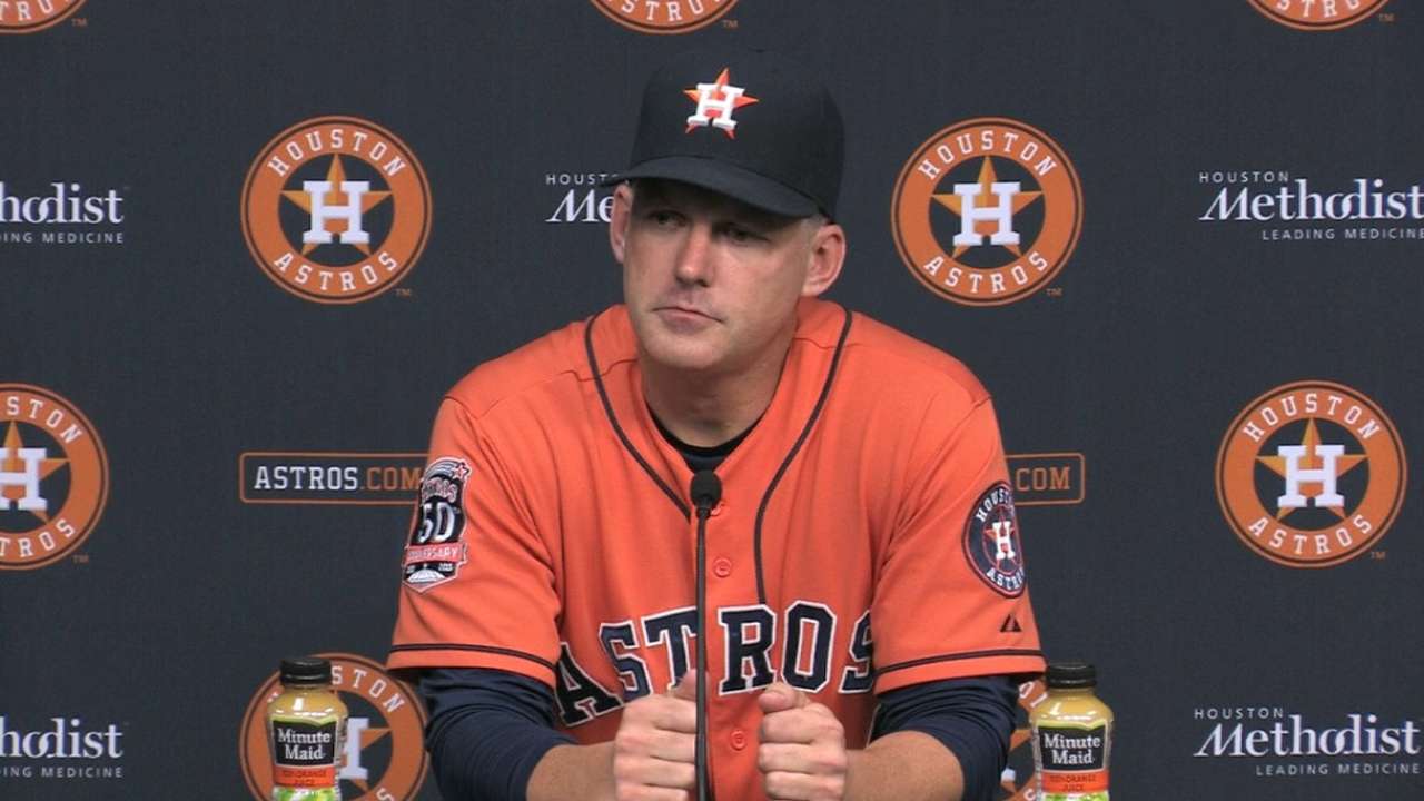 Hinch on loss to D-backs