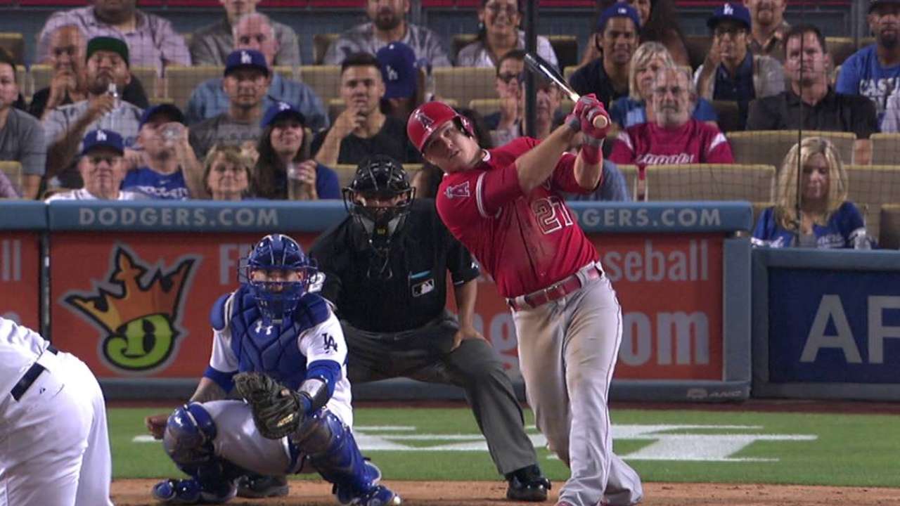 Trout's 32nd home run