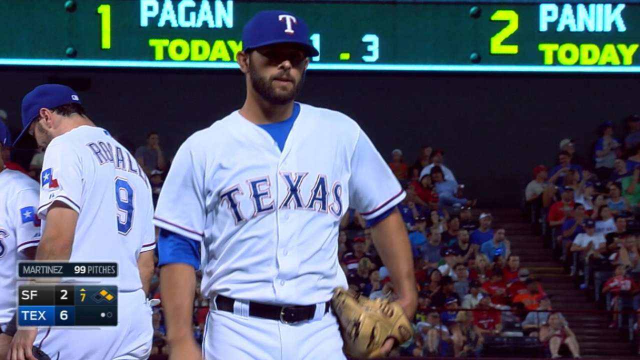Working inside, Martinez outpitches MadBum