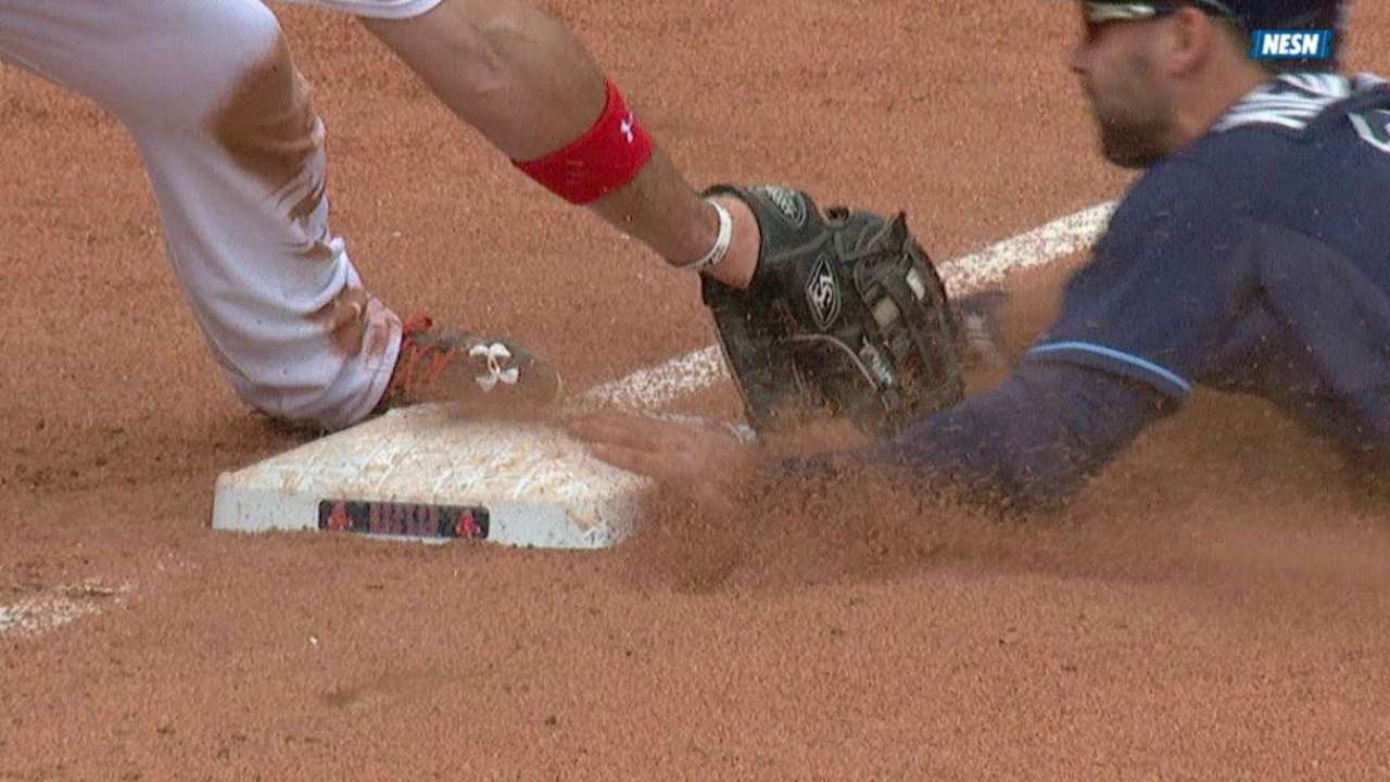 Hanigan nabs Kiermaier on review