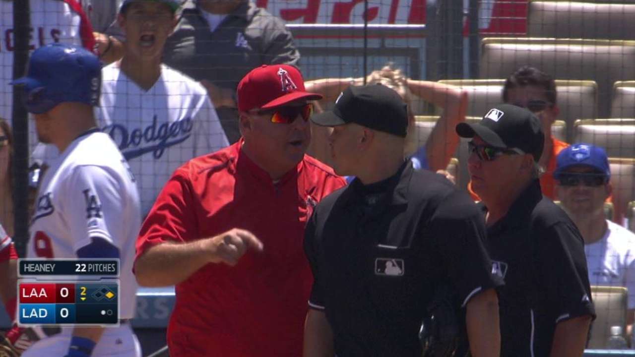 Scioscia's ejection