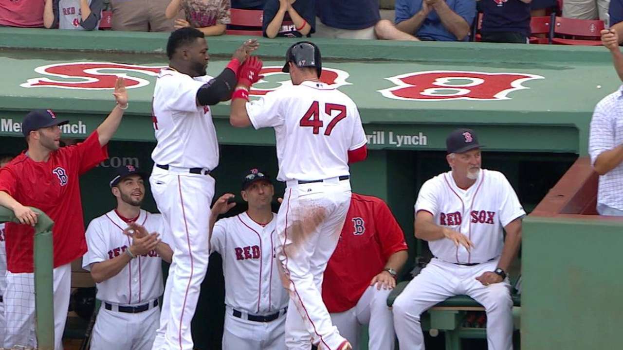 Shaw's second homer