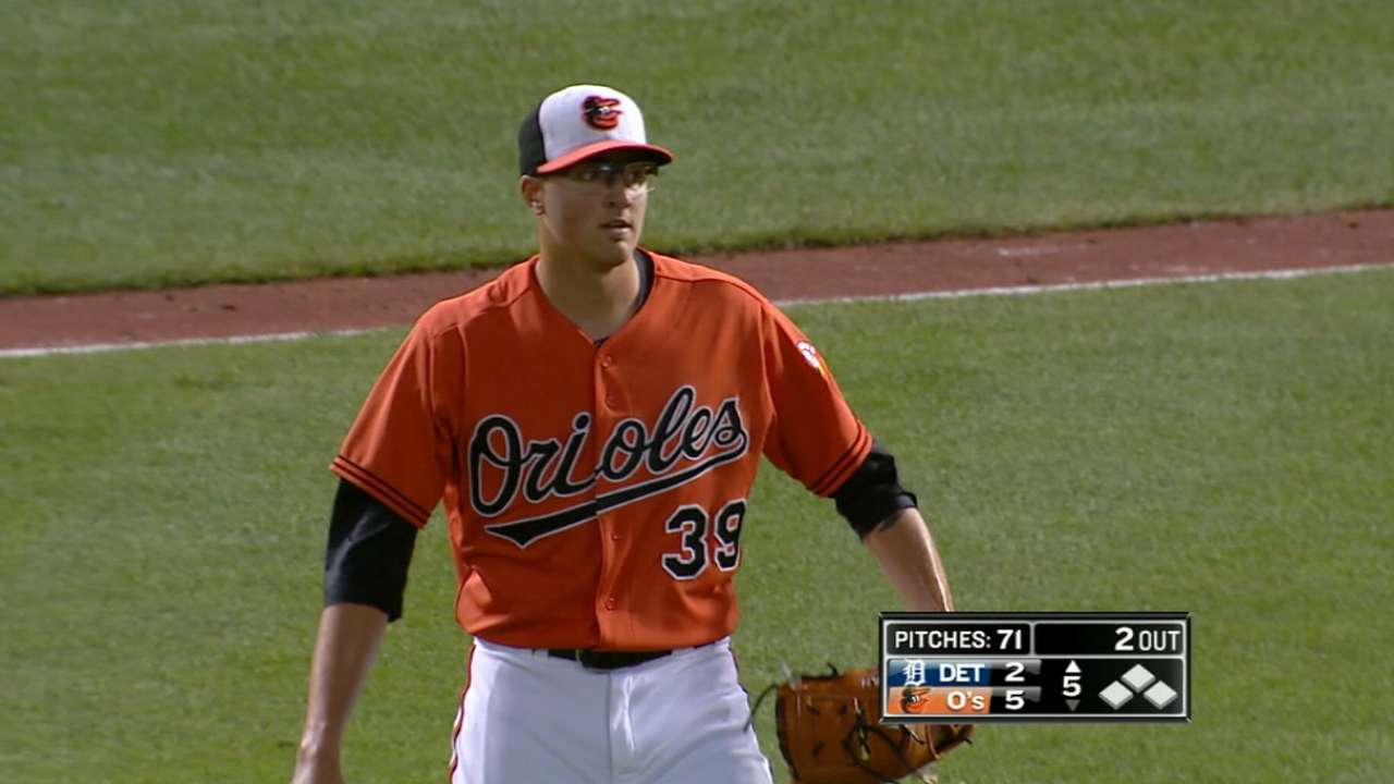 Gausman slows Tigers as O's do the driving
