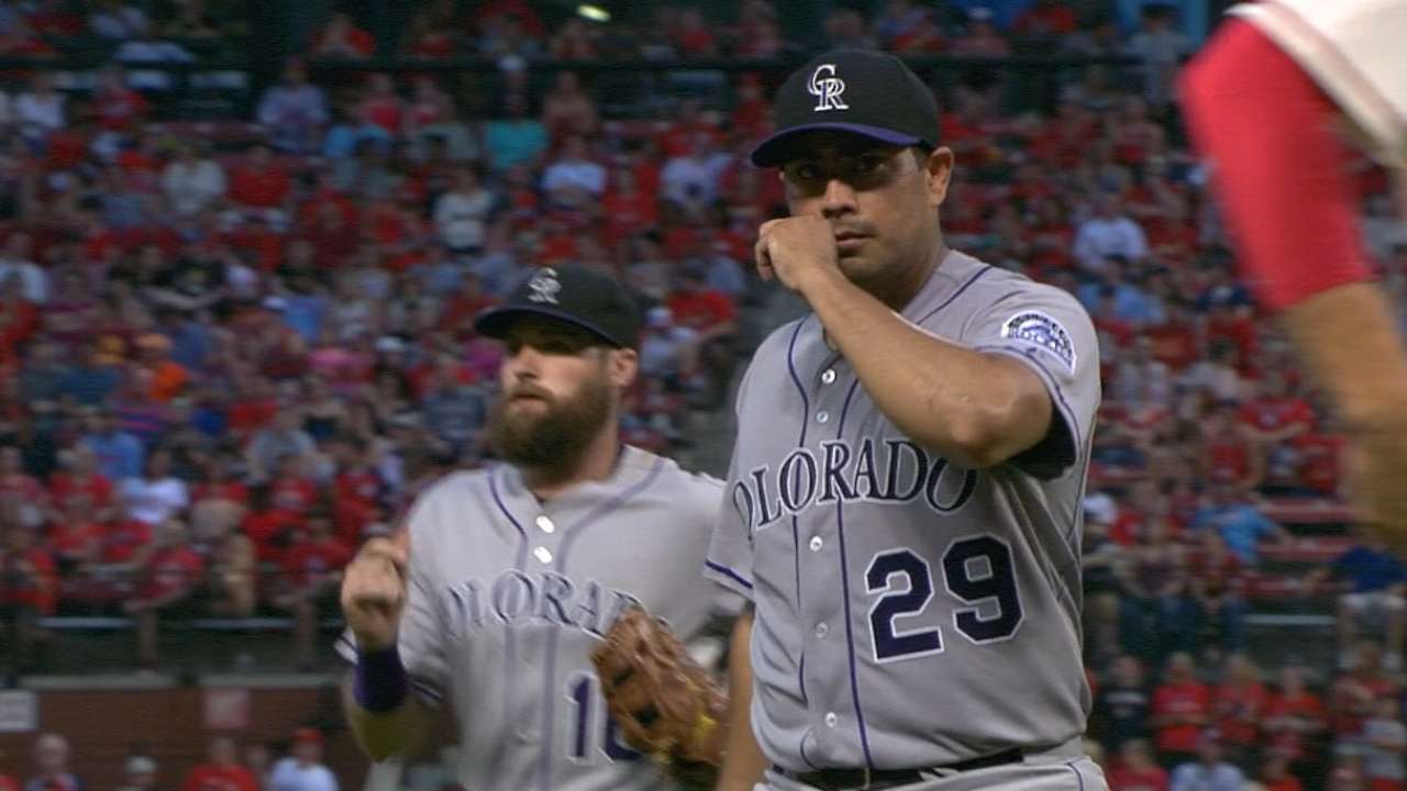 De La Rosa's solid outing