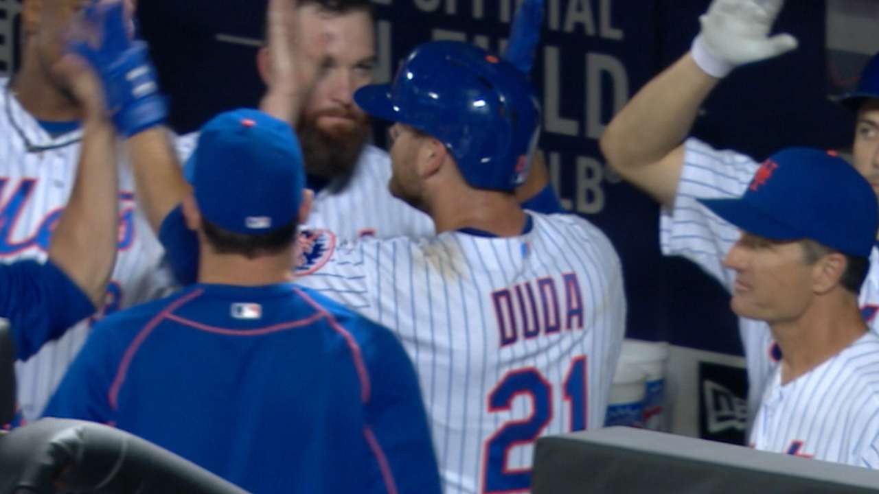 Duda's clutch night