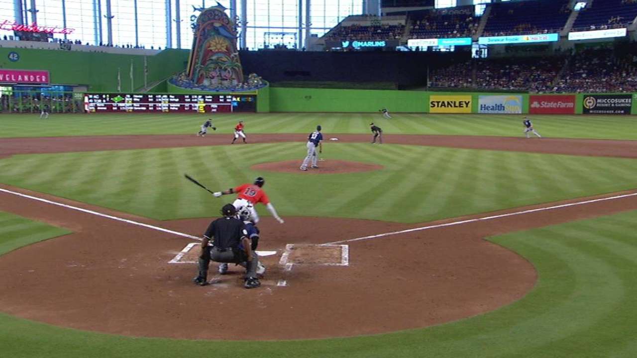 Rojas' RBI double