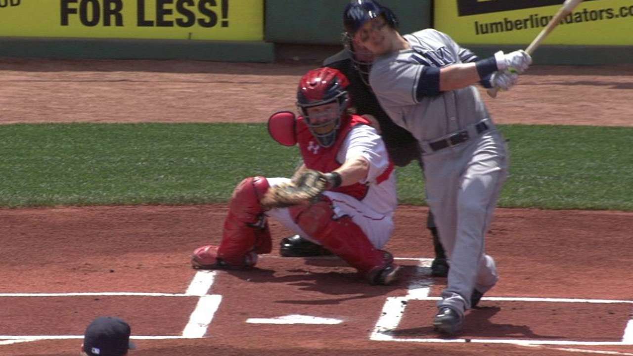 Guyer's leadoff blast