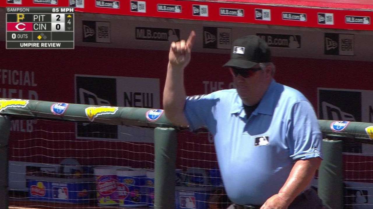 Walker gets homer after review