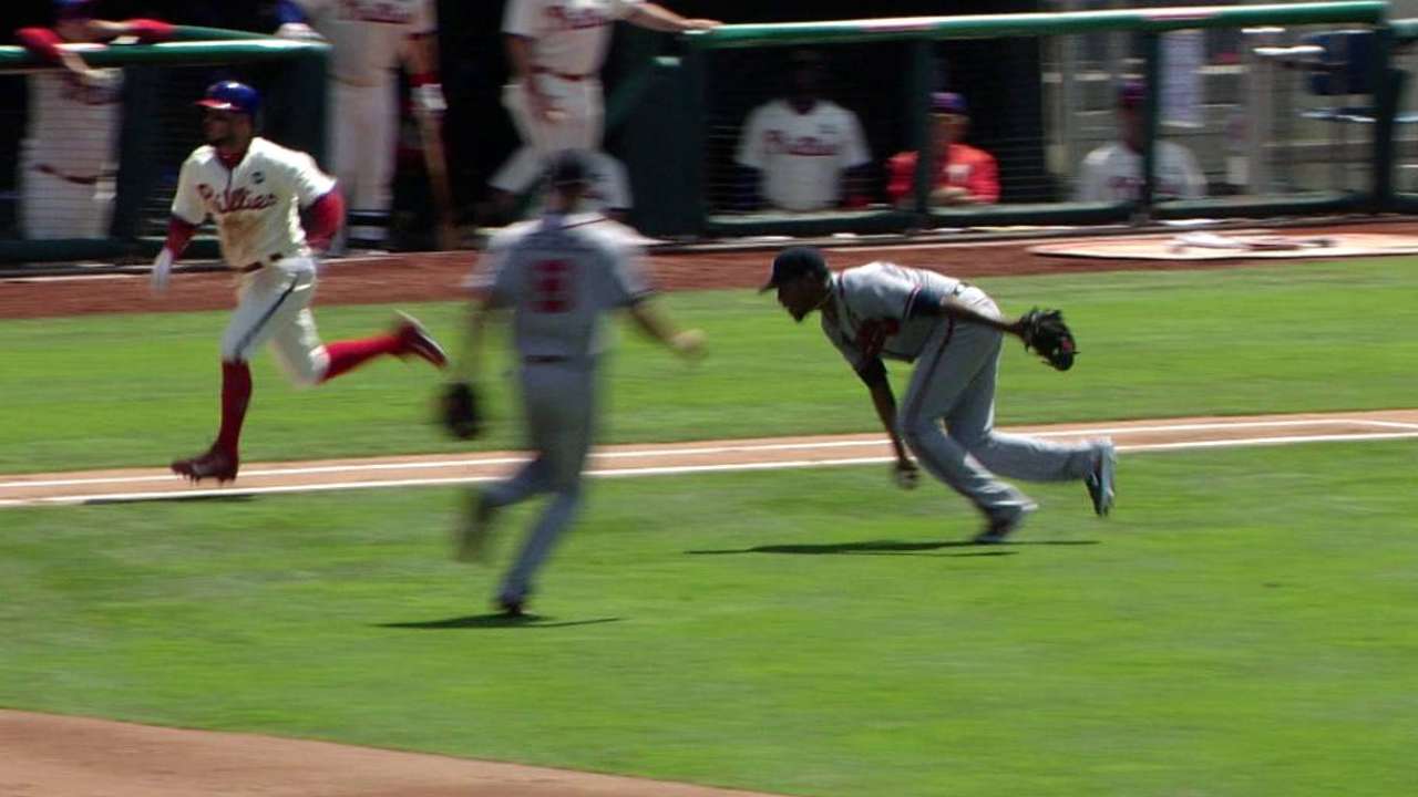 Teheran's nice play