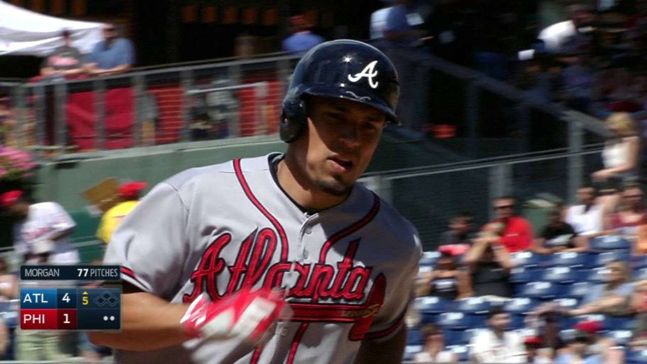 Braves beat Phillies, snap 6-game skid