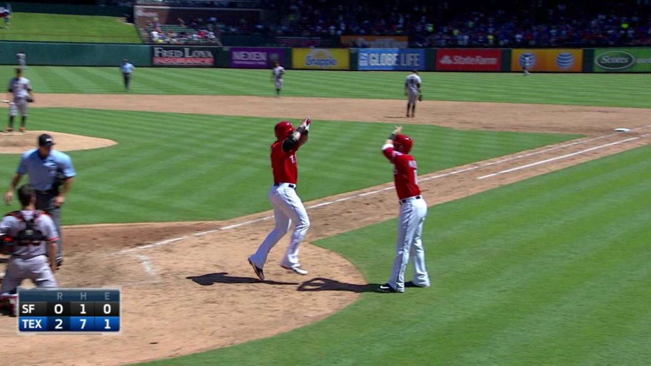 Hamilton's homer backs Perez's stellar start