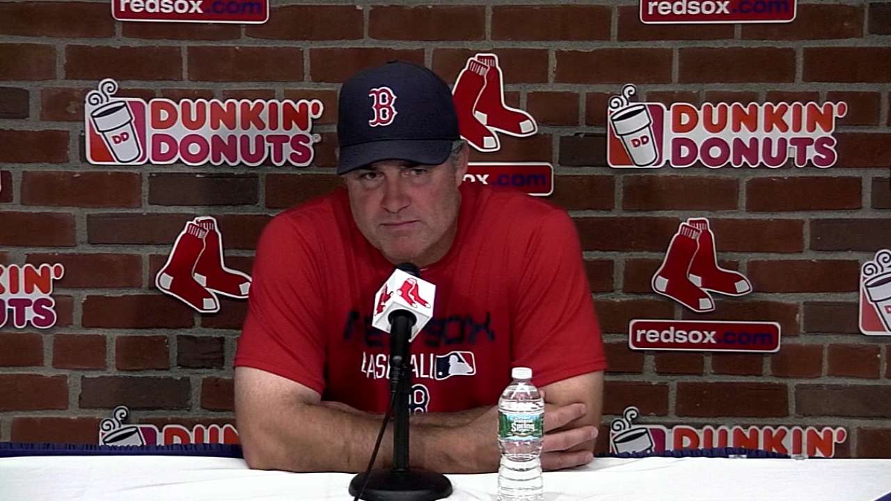 Farrell on loss to Rays