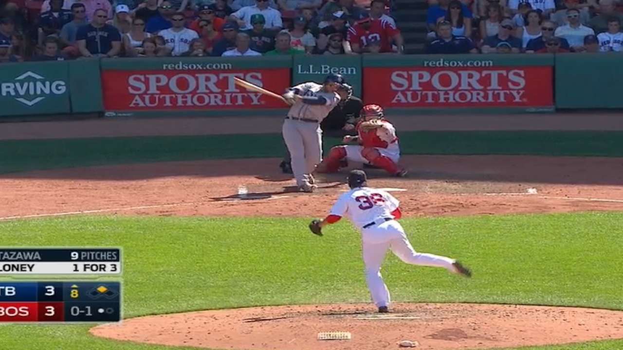 Rays rally late to work their way past Red Sox