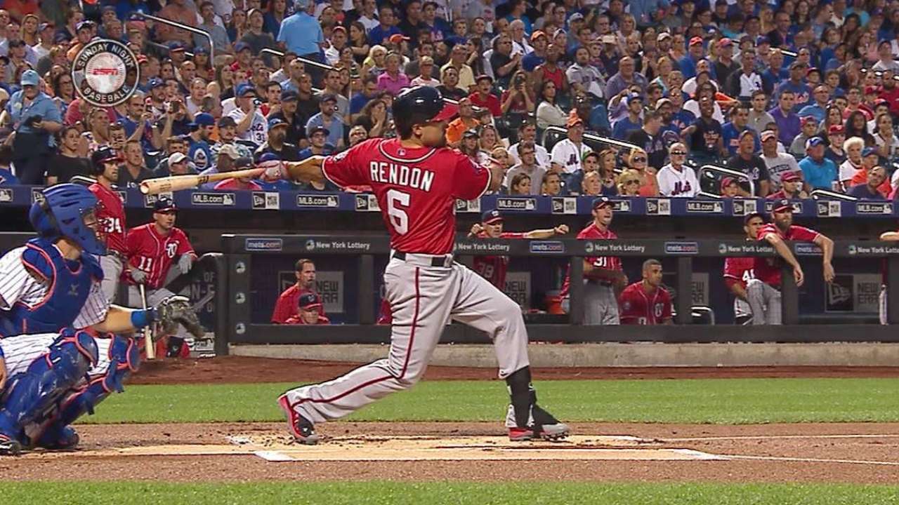 Rendon's overturned homer