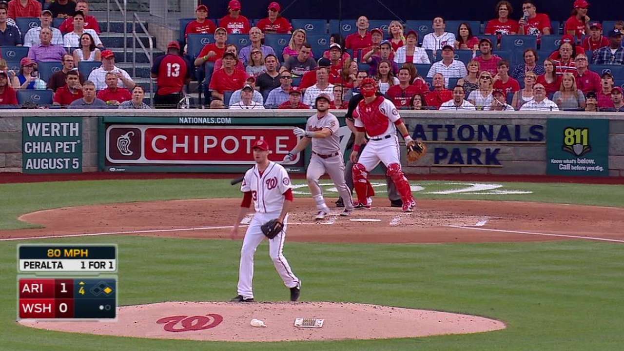 Godley, jonrones guiaron a D-backs en Washington