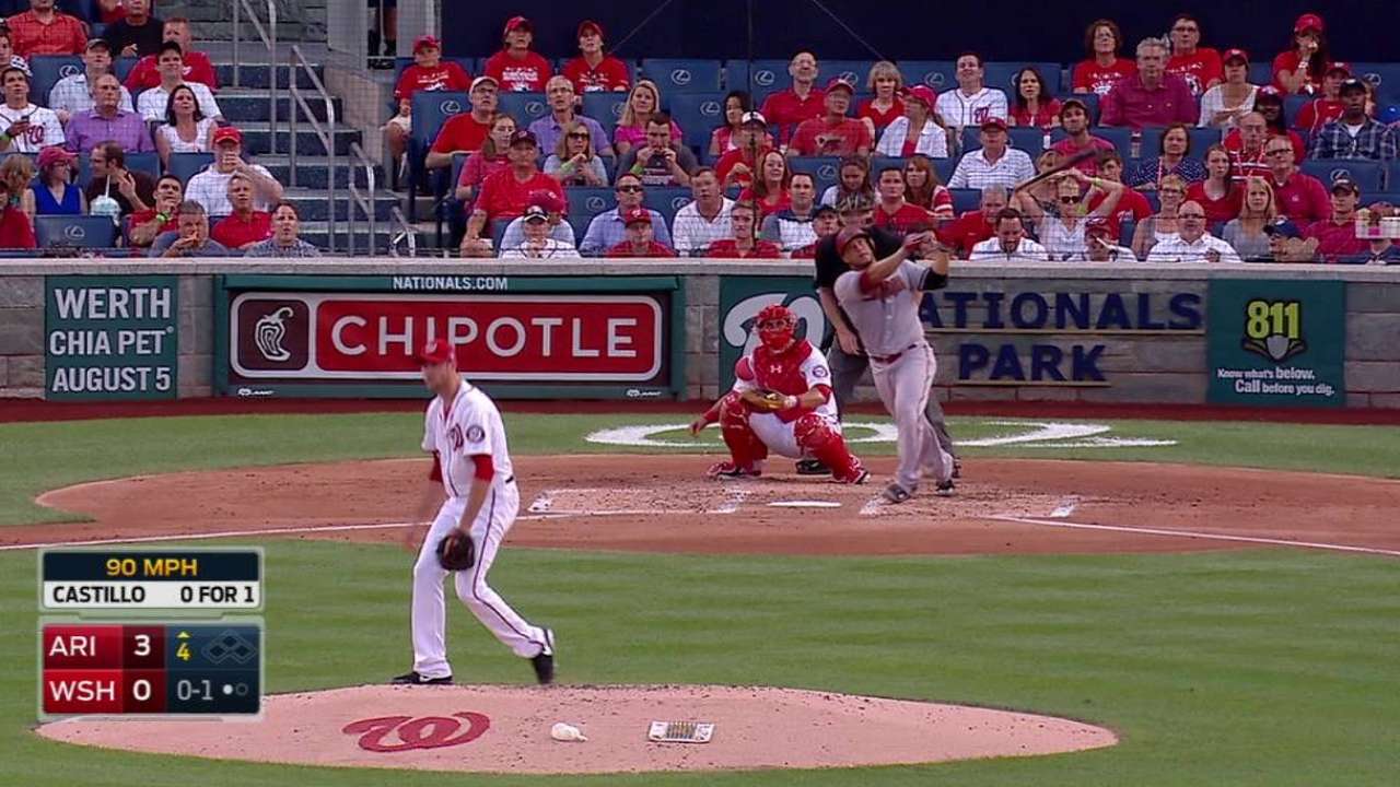 Castillo's back-to-back blast