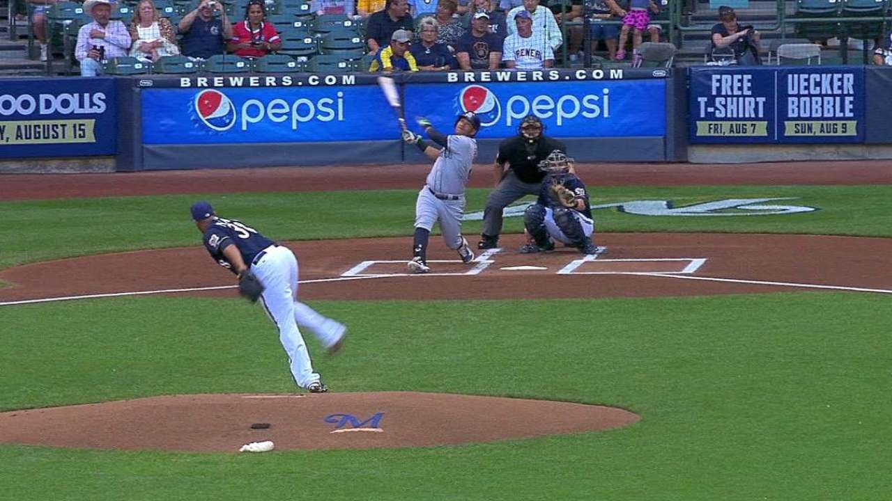 Solarte's solo home run