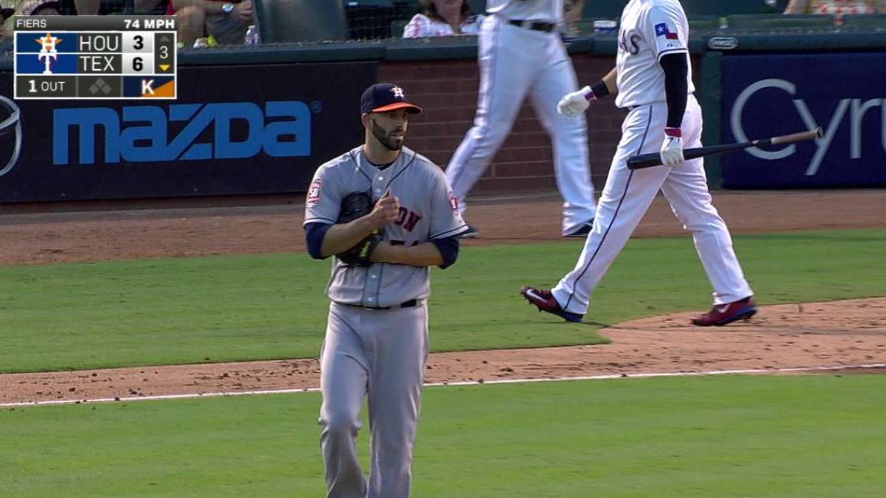 Early debut for Fiers after McCullers falters