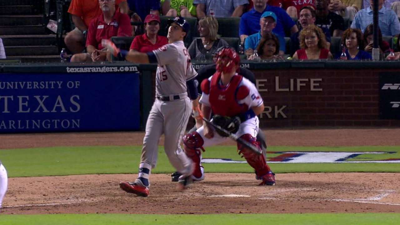 Astros' catchers catching fire at the plate