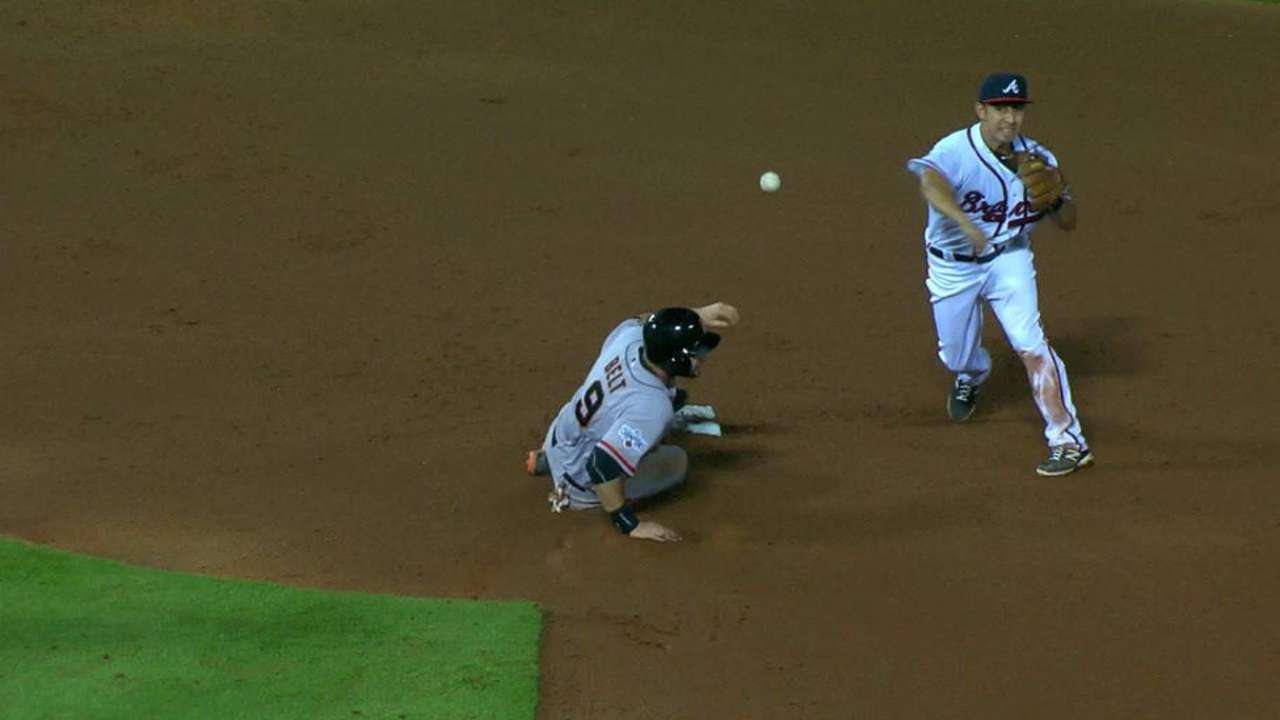 Johnson starts double play