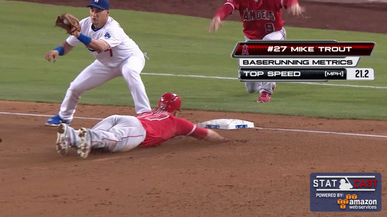 Trout quietly having greatest season of career