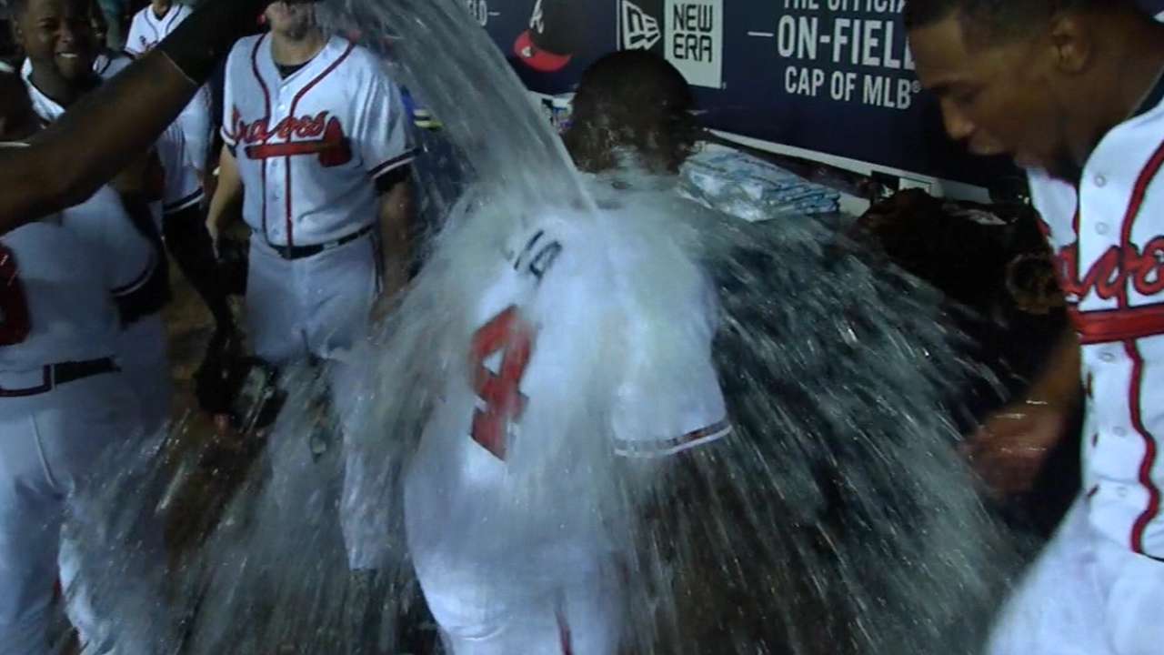 Garcia on walk-off homer