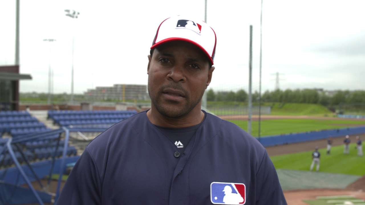 Larkin on MLB Elite Camp