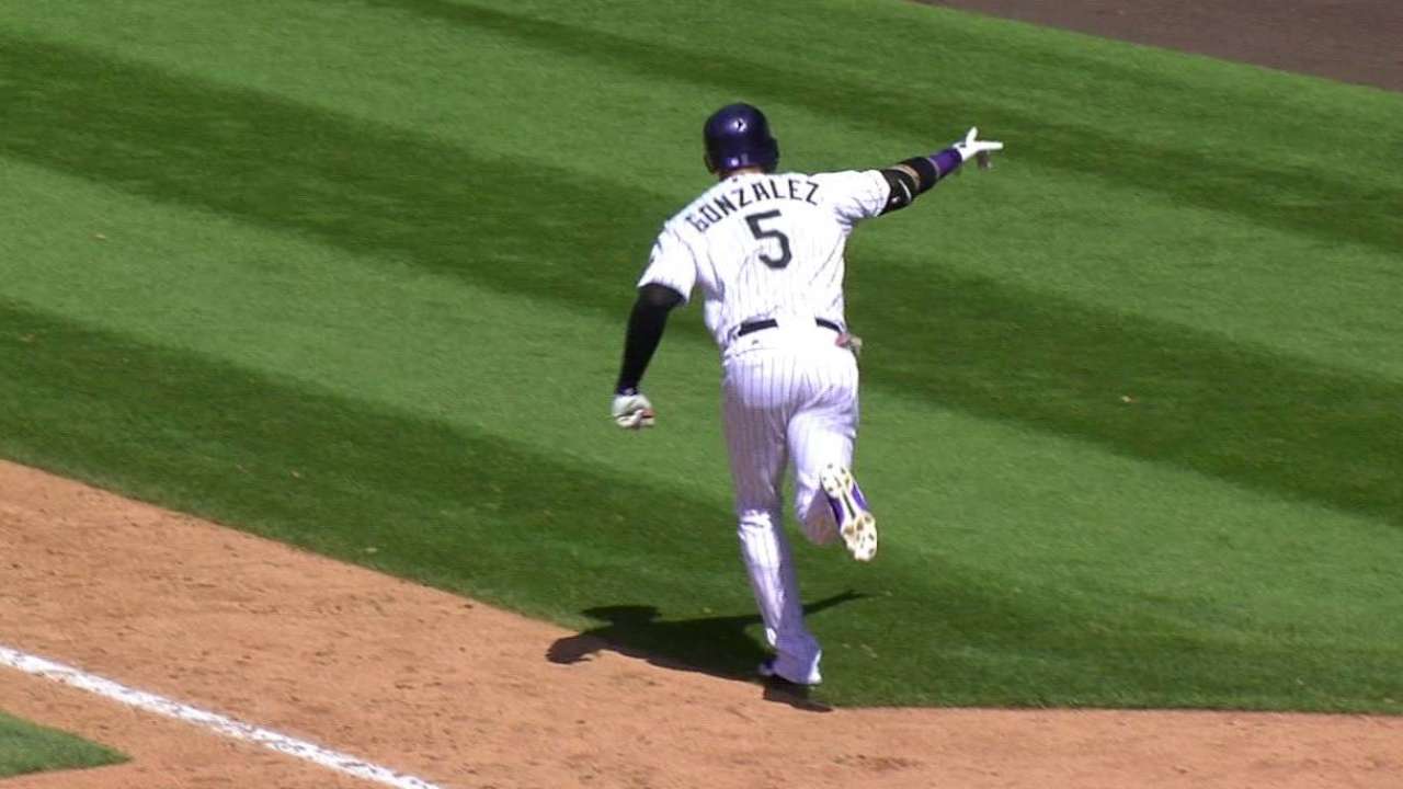 CarGo's three-run homer