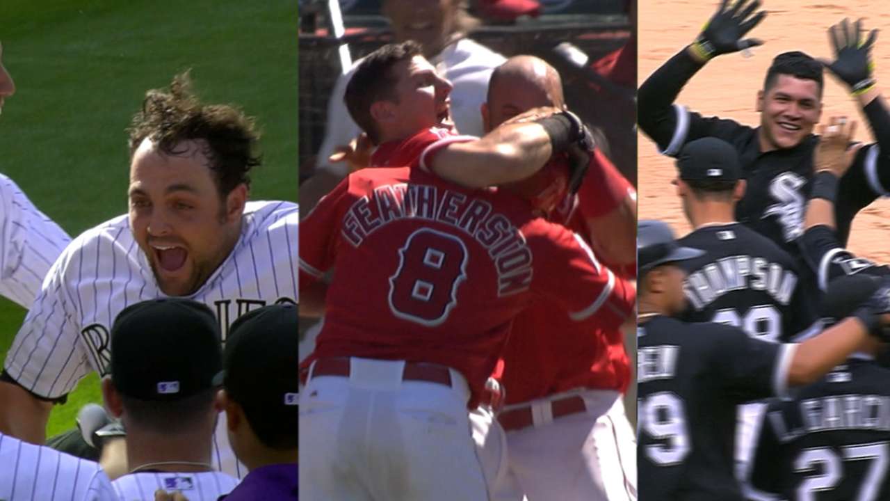 W is for Wednesday -- and walk-off
