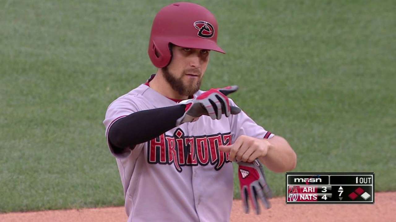 D-backs se quedan cortos y tropiezan vs. Nacionales