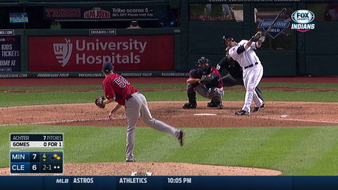 Gomes' three-run homer