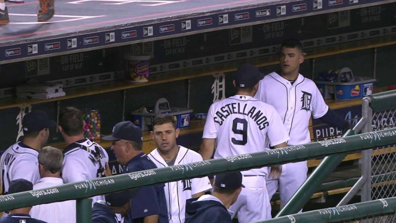 Iglesias, McCann involved in shoving match