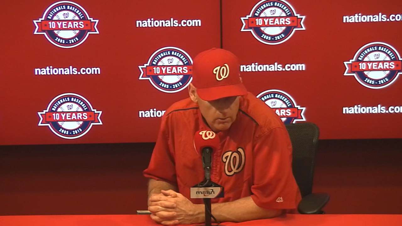 Storen laments fastball location to CarGo