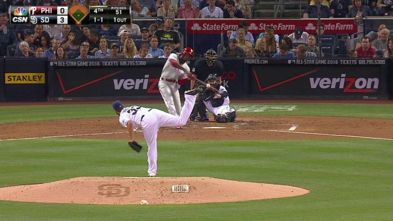 Brown's solo homer