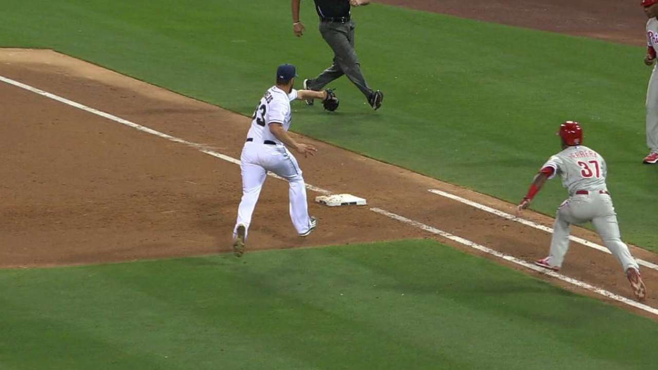 Alonso's diving stop