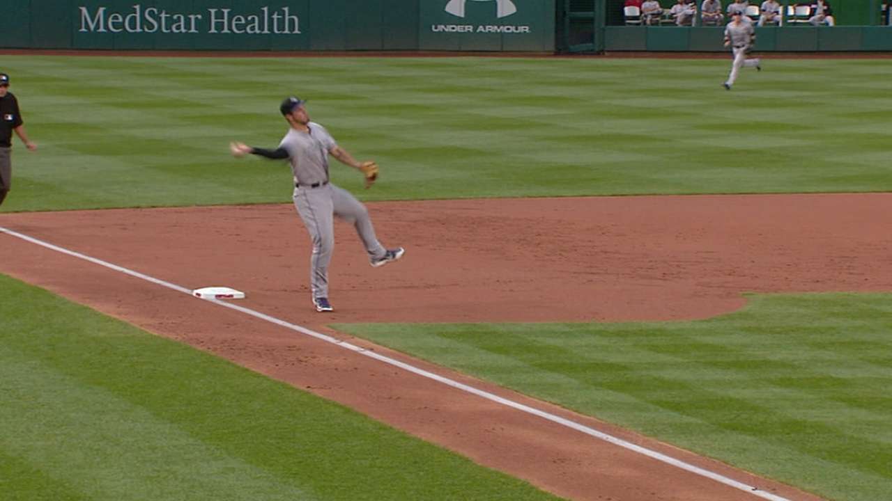 Arenado's two barehanded plays