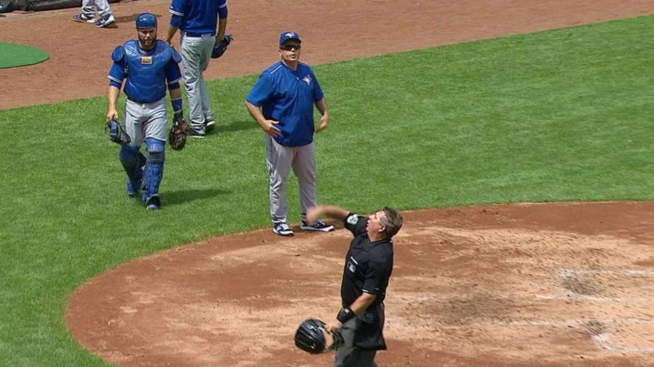 Gibbons ejected from win over Yanks