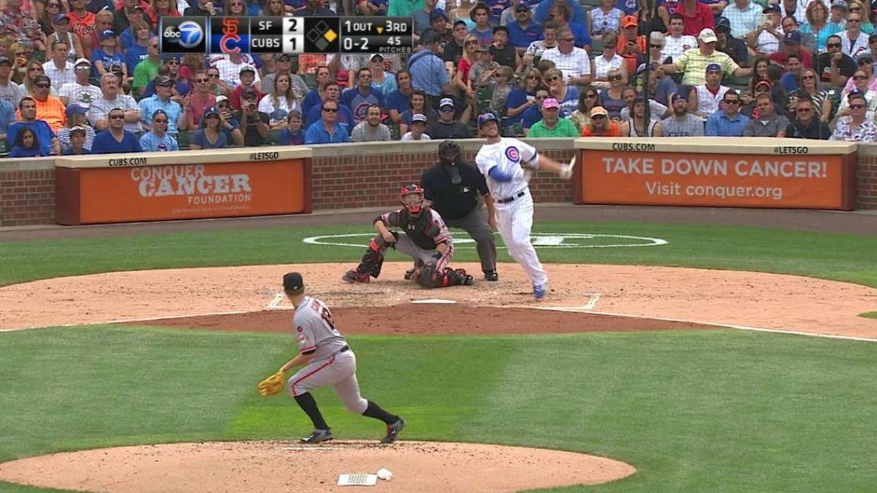 Bryant's two-run shot