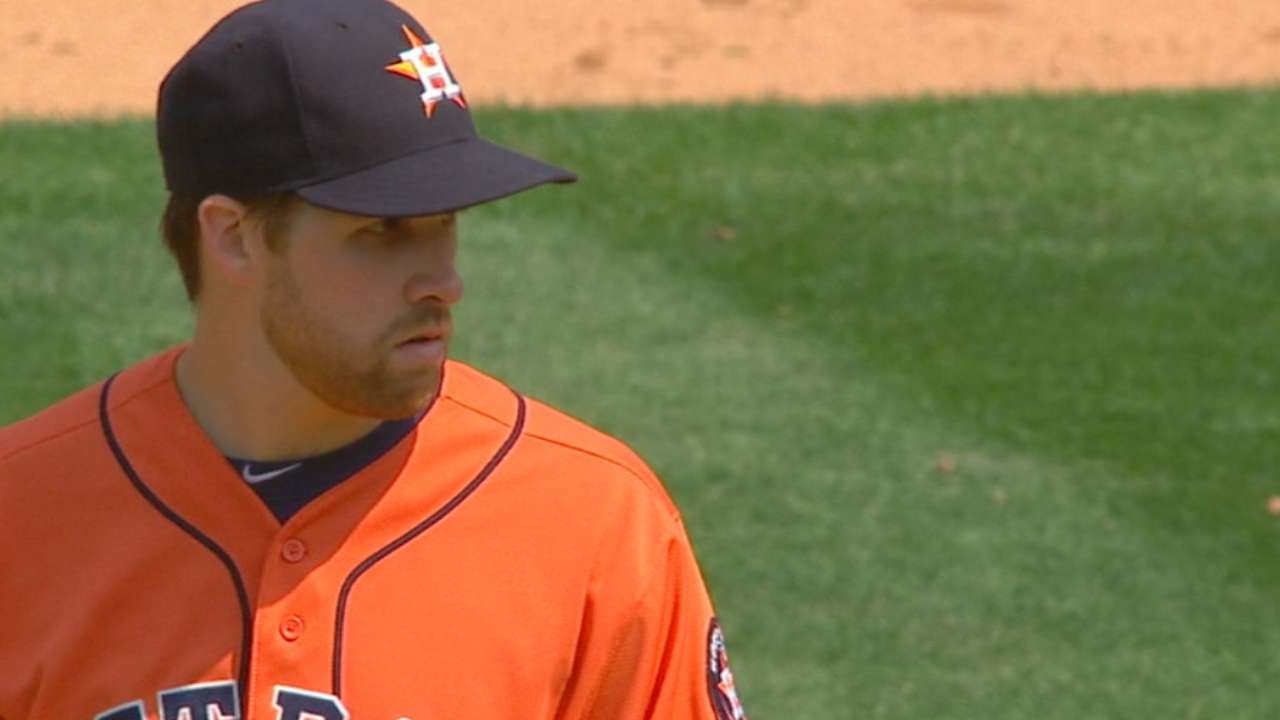 McHugh strikes out eight