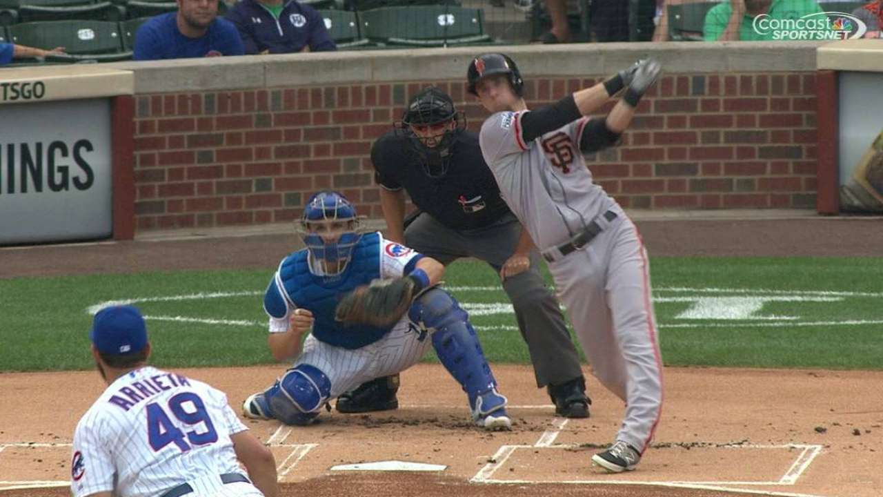 Gigantes son blanqueados por los Cachorros