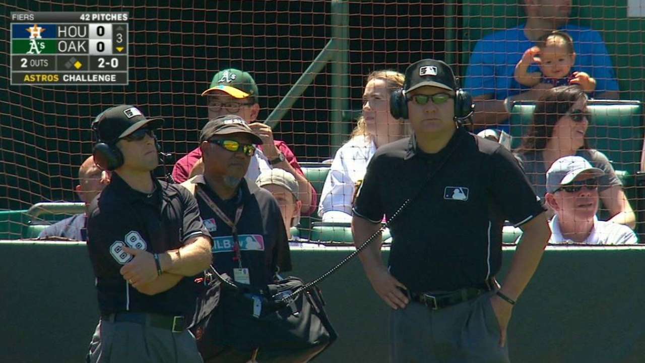 Fiers picks off Burns