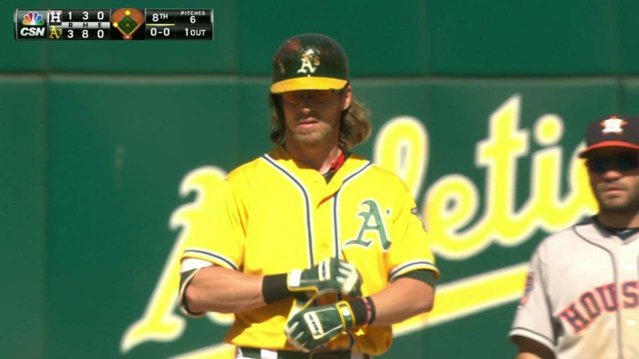 Reddick's RBI double