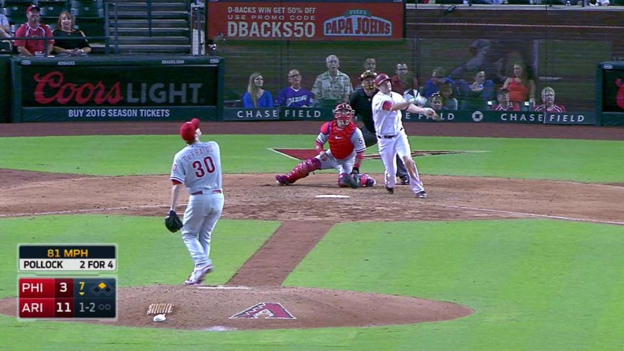 Pollock's two-run homer
