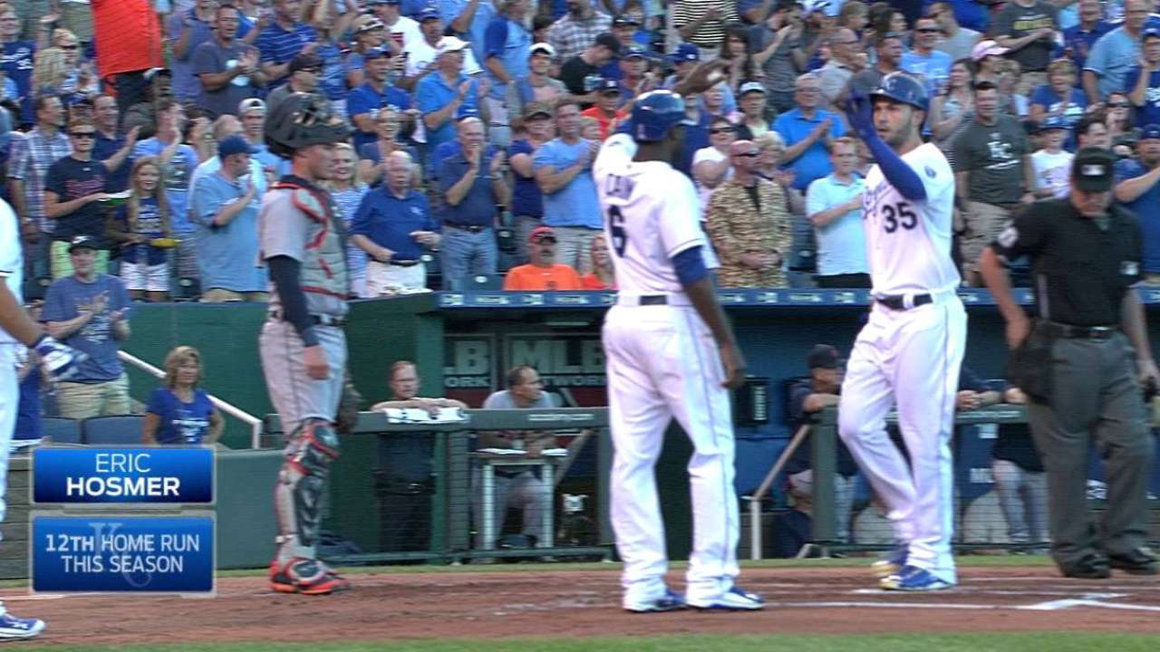 Hosmer's two-run blast
