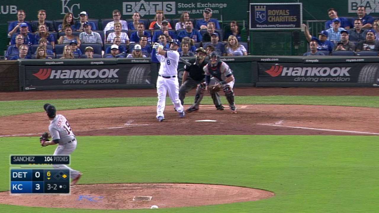 Moose's two-run shot in the 6th