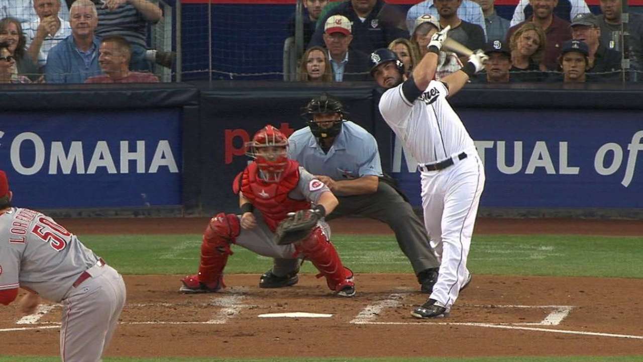 Hedges' RBI single