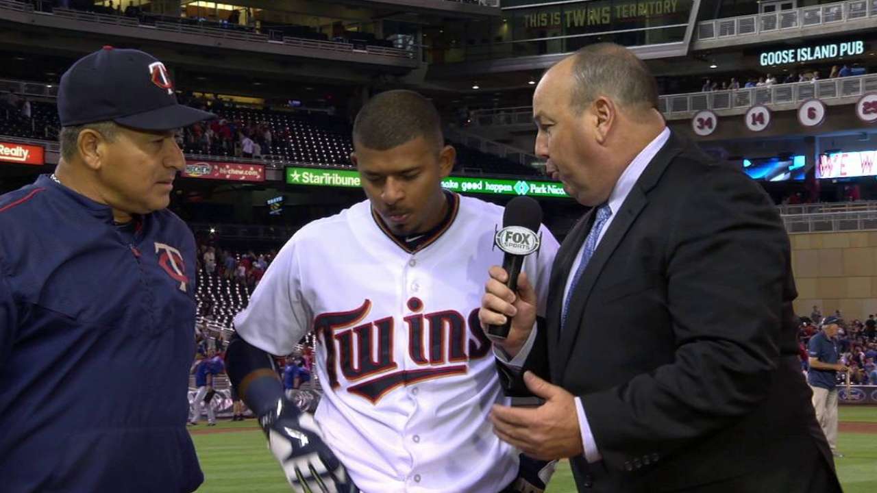 Escobar on walk-off double